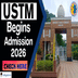USTM Begins Admission 2026; Apply Online @ustm.ac.in